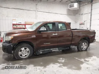 2007 Toyota Tundra SR5 with VIN 5TFBT54187X007232, listed as a IAAI auction lot 41848302 with 168,324 mi miles and . Bid and sale history available at DreamBid. Image 14.