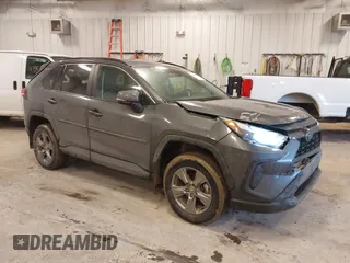 2023 Toyota RAV4 XLE with VIN 2T3W1RFV4PW295950, listed as a IAAI auction lot 41668879 with 27,249 mi miles. Bid and sale history available at carsss.com. Image 1.