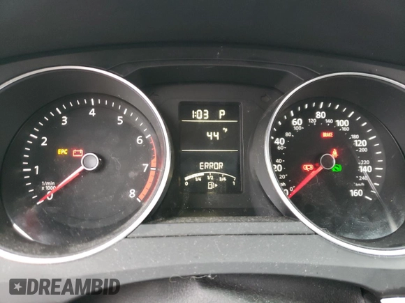 2015 Volkswagen Jetta S with VIN 3VW2K7AJ0FM242227, listed as a Copart auction lot 47788865 with Not provided miles and Clean title. Bid and sale history available at DreamBid. Image 9.