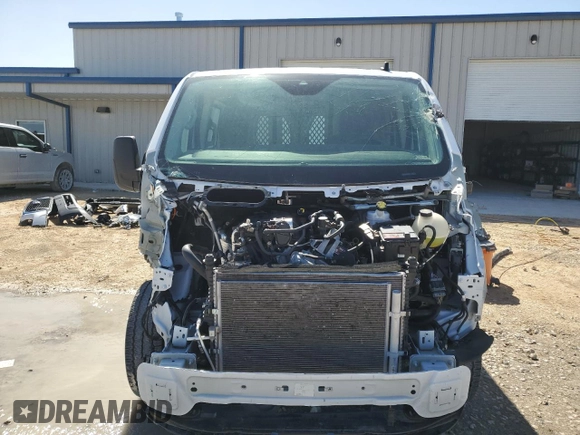 2024 Ford Transit Cargo with VIN 1FTBR1Y83RKA33591, listed as a Copart auction lot 47635895 with 12,242 mi miles and Salvage Title. Bid and sale history available at DreamBid. Image 5.