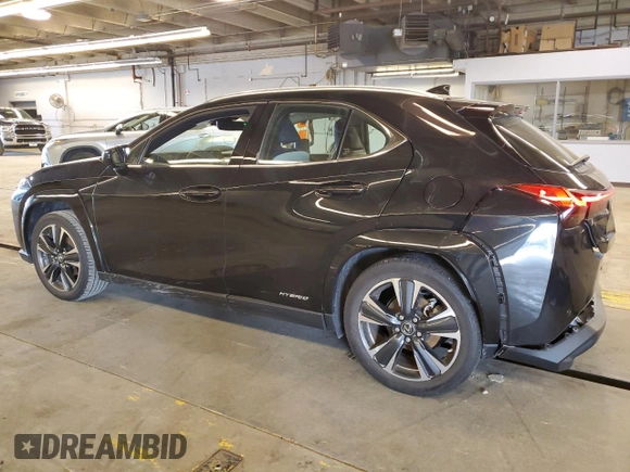 2022 Lexus UX 250h z VIN JTHP9JBH9N2056879, wystawiony jako Copart lot #78046184 z przebiegiem 15 744 mil mil oraz Szkoda całkowita • Salvage title. Historia ofert i sprzedaży dostępna na DreamBid. Obrazek 2.