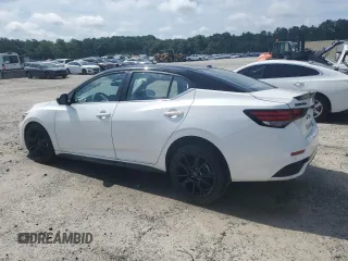 2025 Nissan Sentra SR с VIN 3N1AB8DV2SY283192, выставлен на аукционе Copart как лот 60323945 с пробегом 11 300 миль миль и Списание • Salvage title. История ставок и продаж доступна на DreamBid. Изображение 2.