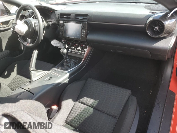 2024 Toyota 86 with VIN JF1ZNBB1XR9754144, listed as a Copart auction lot 48593365 with 5,057 mi miles and Salvage Title. Bid and sale history available at DreamBid. Image 8.