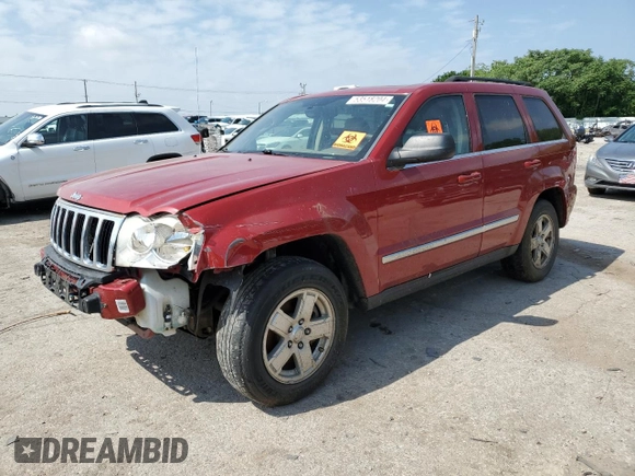 2006 Jeep Grand Cherokee Limited with VIN 1J4HS58NX6C317392, listed as a Copart auction lot 53518204 with Not provided miles and Salvage title. Bid and sale history available at DreamBid. Image 1.