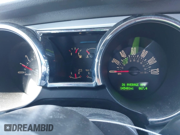 2009 Ford Mustang with VIN 1ZVHT80N595134732, listed as a IAAI auction lot 40931192 with 145,401 mi miles and . Bid and sale history available at carsss.com. Image 7.