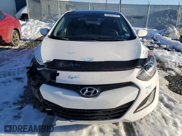 2013 Hyundai Elantra GT with VIN KMHD35LE4DU100416, listed as a Copart auction lot 42639174 with 212,182 mi miles and Salvage Title. Bid and sale history available at carsss.com. Image 5.