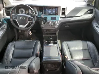 2017 Toyota Sienna SE with VIN 5TDXZ3DCXHS771231, listed as a Copart auction lot 50169225 with 81,910 mi miles and Salvage Title. Bid and sale history available at carsss.com. Image 8.