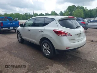 2013 Nissan Murano SV with VIN JN8AZ1MW9DW309293, listed as a IAAI auction lot 41936910 with 225,729 mi miles and . Bid and sale history available at DreamBid. Image 3.