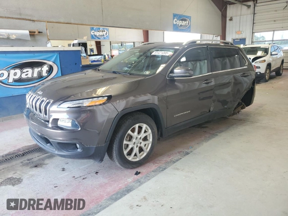 2018 Jeep Cherokee Latitude Plus z VIN 1C4PJMLX3JD507786, wystawiony jako Copart lot #60421095 z przebiegiem 28 006 mil mil oraz Szkoda całkowita • Salvage title. Historia ofert i sprzedaży dostępna na DreamBid. Obrazek 1.