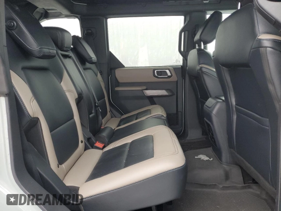 2023 Ford Bronco with VIN 1FMEE5DP5PLB08243, listed as a Copart auction lot 89197225 with 19,079 mi miles and Salvage Title. Bid and sale history available at DreamBid. Image 11.