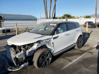 2023 Land Rover Range Rover Evoque Dynamic SE with VIN SALZL2FX2PH222607, listed as a Copart auction lot 47630765 with 15,882 mi miles and Salvage Title. Bid and sale history available at carsss.com. Image 1.