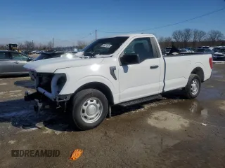 2022 Ford F-150 XL with VIN 1FTMF1CB3NKD05099, listed as a Copart auction lot 45471575 with 50,768 mi miles and Salvage title. Bid and sale history available at DreamBid. Image 1.