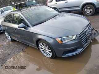 2016 Audi A3 Premium with VIN WAUB8GFFXG1073450, listed as a IAAI auction lot 41536800 with 43,352 mi miles and . Bid and sale history available at DreamBid. Image 1.