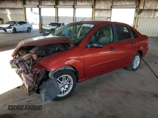 2005 Ford Focus S with VIN 1FAFP34N95W264003, listed as a Copart auction lot 50100355 with 155,742 mi miles and Salvage Title. Bid and sale history available at carsss.com. Image 1.