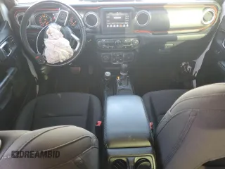2020 Jeep Wrangler Unlimited Sahara Altitude with VIN 1C4HJXEG4LW314038, listed as a Copart auction lot 73728374 with 50,828 mi miles and Salvage title. Bid and sale history available at DreamBid. Image 8.