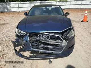 2017 Audi A3 Sedan Premium with VIN WAUB8GFF5H1026537, listed as a Copart auction lot 53865645 with 106,104 mi miles and Salvage Title. Bid and sale history available at carsss.com. Image 5.