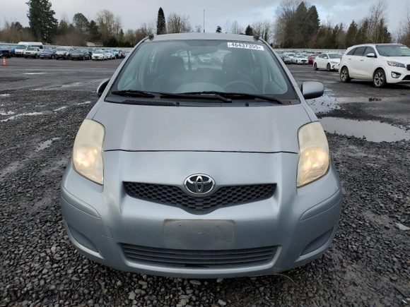 2009 Toyota Yaris with VIN JTDKT903095238977, listed as a Copart auction lot 46437355 with 181,452 mi miles and Salvage Title. Bid and sale history available at carsss.com. Image 5.