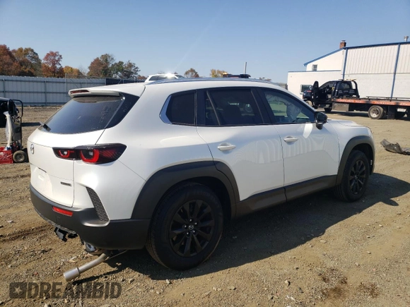 2024 Mazda CX-50 S Preferred with VIN 7MMVABBM6RN200511, listed as a Copart auction lot 77151384 with 7,455 mi miles and Salvage Title. Bid and sale history available at DreamBid. Image 3.