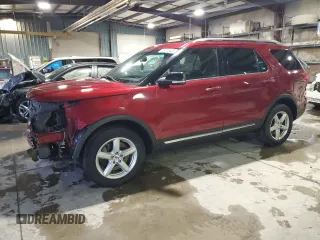 2016 Ford Explorer XLT with VIN 1FM5K8DH9GGC86183, listed as a Copart auction lot 48215405 with 88,594 mi miles and Salvage Title. Bid and sale history available at carsss.com. Image 1.