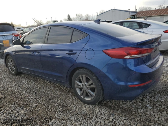2017 Hyundai Elantra SE with VIN 5NPD84LF0HH107937, listed as a Copart auction lot 50074435 with 79,018 mi miles and Salvage Title. Bid and sale history available at carsss.com. Image 2.