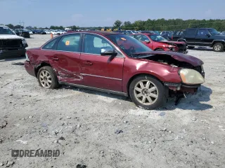 2005 Ford Five Hundred Limited with VIN 1FAFP25165G174663, listed as a Copart auction lot 72812174 with 0 mi miles and Salvage Title. Bid and sale history available at carsss.com. Image 4.