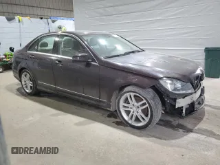 2012 Mercedes-Benz C 300 Sport with VIN WDDGF8BB3CR230244, listed as a Copart auction lot 47046855 with 112,648 mi miles and Salvage Title. Bid and sale history available at DreamBid. Image 4.