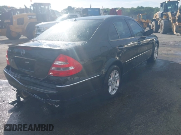 2003 Mercedes-Benz E-Class 3.2L with VIN WDBUF65J93X110625, listed as a IAAI auction lot 41485310 with 164,165 mi miles. Bid and sale history available at carsss.com. Image 4.