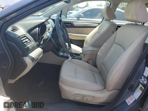 2015 Subaru Legacy Premium with VIN 4S3BNAD60F3070961, listed as a Copart auction lot 60510115 with 68,006 mi miles and Salvage title. Bid and sale history available at DreamBid. Image 7.