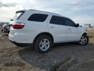 2013 Dodge Durango Crew with VIN 1C4RDJDG2DC699113, listed as a Copart auction lot 53375805 with 183,679 mi miles and Salvage title. Bid and sale history available at DreamBid. Image 3.