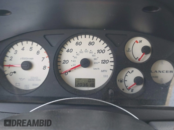 2004 Mitsubishi Lancer ES with VIN JA3AJ26E64U016149, listed as a IAAI auction lot 42438863 with 203,618 mi miles and . Bid and sale history available at DreamBid. Image 7.