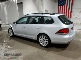 2012 Volkswagen Jetta SportWagen TDI with VIN 3VWPL7AJ2CM645818, listed as a Copart auction lot 44941095 with 104,225 mi miles and Salvage Title. Bid and sale history available at carsss.com. Image 2.