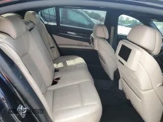 2011 BMW 7 Series 750Li with VIN WBAKB8C57BCY64924, listed as a Copart auction lot 58393765 with Not provided miles and Salvage title. Bid and sale history available at DreamBid. Image 10.