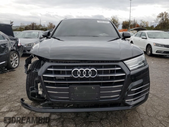 2020 Audi Q5 Premium with VIN WA1G2AFY4L2088484, listed as a Copart auction lot 79301354 with 64,131 mi miles and Salvage Title. Bid and sale history available at carsss.com. Image 5.
