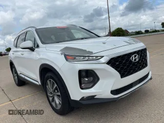 2019 Hyundai Santa Fe SEL z VIN 5NMS33AD4KH045481, wystawiony jako Copart lot #61013525 z przebiegiem 149 253 mil mil oraz Czysty tytuł • Clean title. Historia ofert i sprzedaży dostępna na DreamBid. Obrazek 1.
