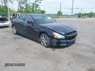 2015 Maserati Quattroporte S Q4 z VIN ZAM56RRA0F1141329, wystawiony jako IAAI lot #42095724 z przebiegiem 38 230 mil mil oraz . Historia ofert i sprzedaży dostępna na DreamBid. Obrazek 1.