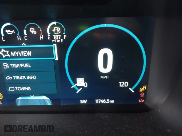 2023 Ford F-150 XL with VIN 1FTFW1E57PKD62148, listed as a IAAI auction lot 41366796 with 11,746 mi miles and . Bid and sale history available at DreamBid. Image 15.