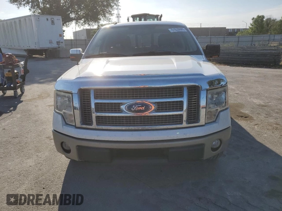 2010 Ford F-150 XL with VIN 1FTFW1CV0AKA38257, listed as a Copart auction lot 51028685 with 189,939 mi miles and Salvage Title. Bid and sale history available at carsss.com. Image 5.