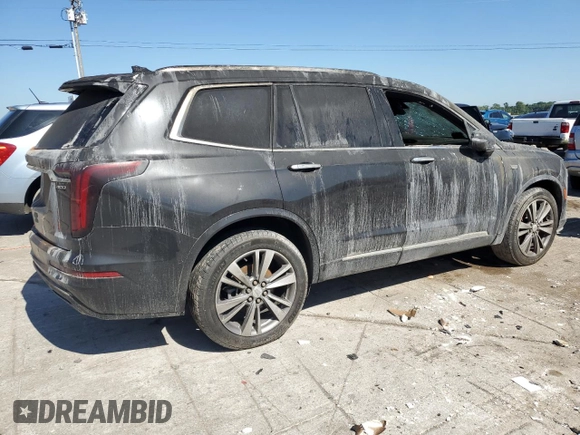 2020 Cadillac XT6 AWD Premium Luxury with VIN 1GYKPFRS7LZ151987, listed as a Copart auction lot 58315214 with 62,566 mi miles and Salvage Title. Bid and sale history available at carsss.com. Image 3.