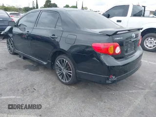 2010 Toyota Corolla with VIN 2T1BU4EE2AC411013, listed as a IAAI auction lot 42052489 with Not Provided miles. Bid and sale history available at carsss.com. Image 3.
