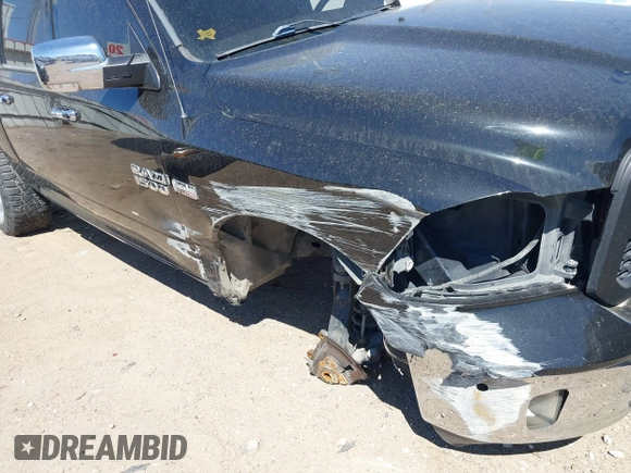 2018 Ram 1500 Lone Star Silver with VIN 1C6RR6LT1JS200095, listed as a IAAI auction lot 41842896 with 99,406 mi miles and . Bid and sale history available at DreamBid. Image 6.
