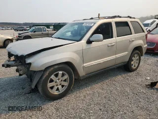 2008 Jeep Grand Cherokee Limited with VIN 1J8HS58N58C190360, listed as a Copart auction lot 50834605 with 167,625 mi miles and Salvage title. Bid and sale history available at DreamBid. Image 1.