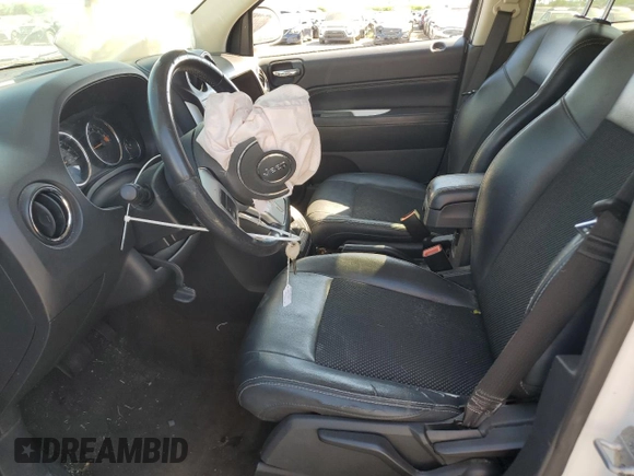 2015 Jeep Compass Latitude with VIN 1C4NJCEB4FD131416, listed as a Copart auction lot 74543774 with 122,358 mi miles and Salvage Title. Bid and sale history available at carsss.com. Image 7.