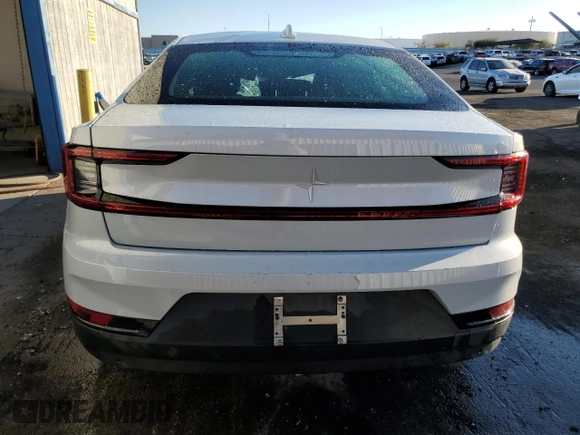 2023 Polestar 2 with VIN YSMEG3KA4PL146987, listed as a Copart auction lot 76197664 with 25,971 mi miles and Non Repairable. Bid and sale history available at carsss.com. Image 6.