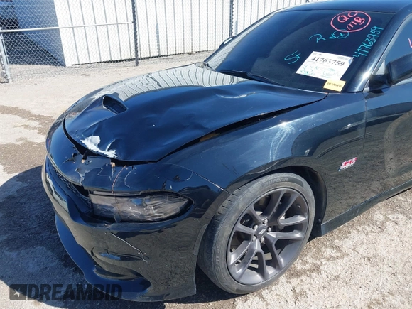 2020 Dodge Charger Scat Pack z VIN 2C3CDXGJ5LH162266, wystawiony jako IAAI lot #41763759 z przebiegiem 83 366 mil mil oraz . Historia ofert i sprzedaży dostępna na DreamBid. Obrazek 6.