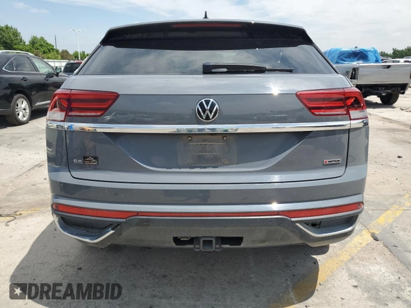 2021 Volkswagen Atlas SE with VIN 1V2KC2CA1MC239818, listed as a Copart auction lot 77467714 with Not provided miles and Salvage title. Bid and sale history available at DreamBid. Image 6.