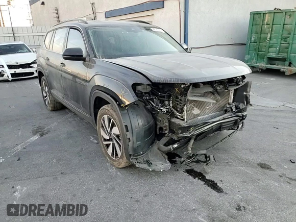 2024 Volkswagen Atlas SE with VIN 1V2WR2CA9RC514763, listed as a Copart auction lot 88169765 with 39,144 mi miles and Salvage title. Bid and sale history available at DreamBid. Image 12.
