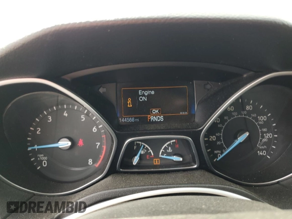 2015 Ford Focus SE with VIN 1FADP3K2XFL327399, listed as a Copart auction lot 50781745 with 144,566 mi miles and Salvage Title. Bid and sale history available at carsss.com. Image 9.