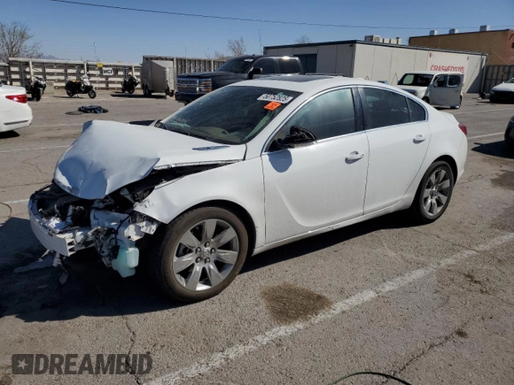 2017 Buick Regal Premium II with VIN 2G4GR5GX3H9134096, listed as a Copart auction lot 50752825 with 63,676 mi miles and Salvage title. Bid and sale history available at DreamBid. Image 1.