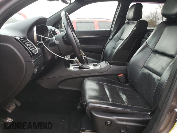 2021 Jeep Grand Cherokee 80th Anniversary with VIN 1C4RJFBG6MC583471, listed as a Copart auction lot 53043325 with 117,046 mi miles and Salvage Title. Bid and sale history available at DreamBid. Image 7.