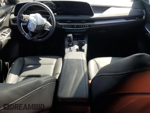 2025 Cadillac XT4 FWD Premium Luxury with VIN 1GYFZCR45SF120216, listed as a Copart auction lot 49642515 with Not provided miles and Salvage title. Bid and sale history available at DreamBid. Image 8.